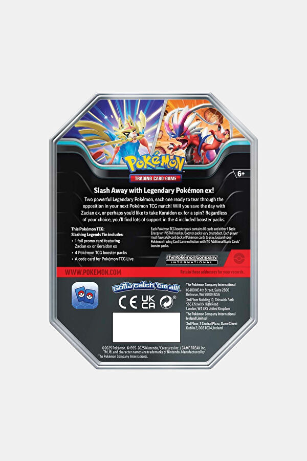 Pokémon TCG: Slashing Legends Tin – Koraidon ex 2