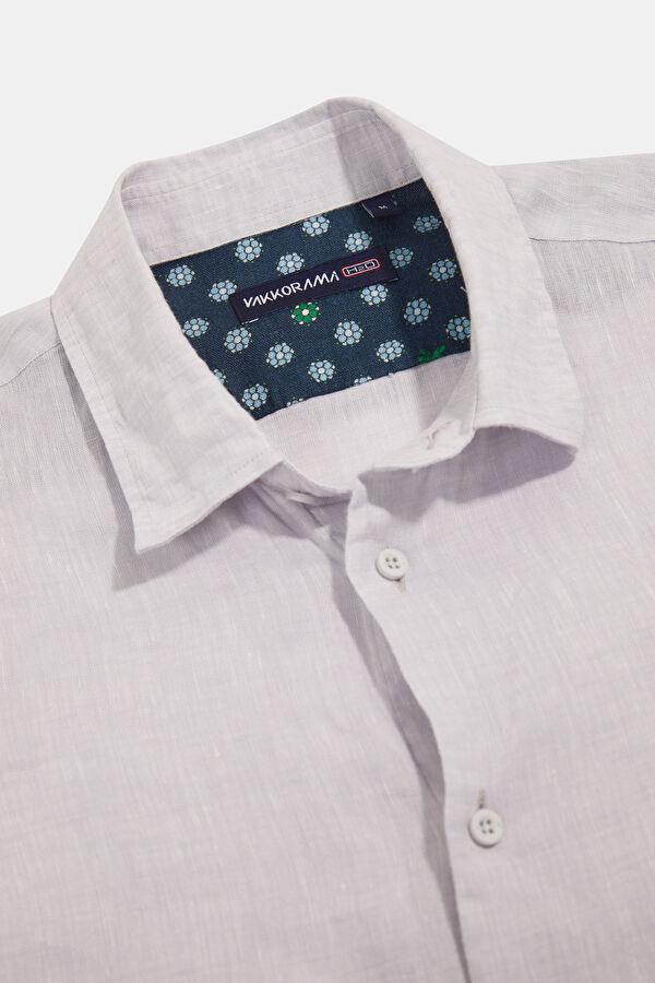 Gray Regular Men's Shirt 3