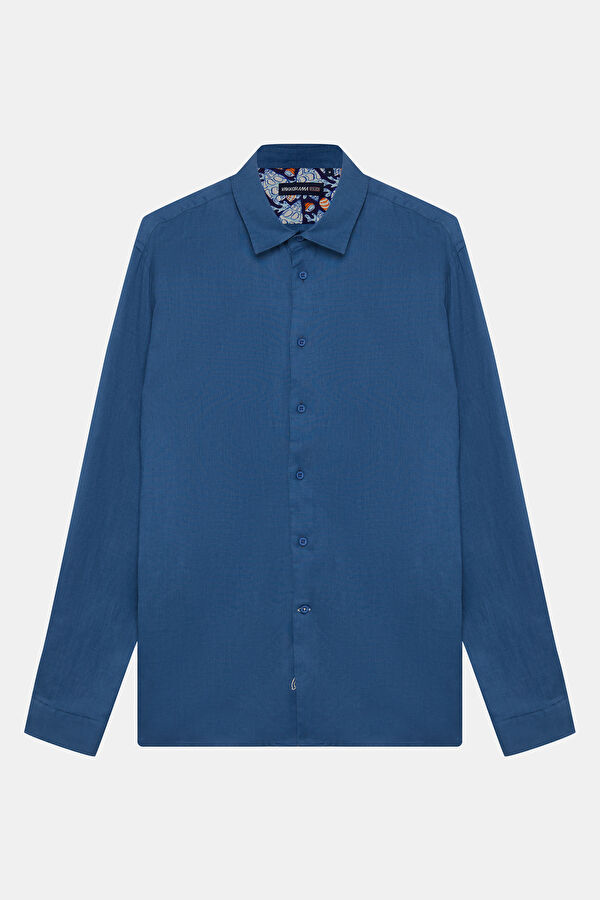 Petrol Regular Men's Shirt