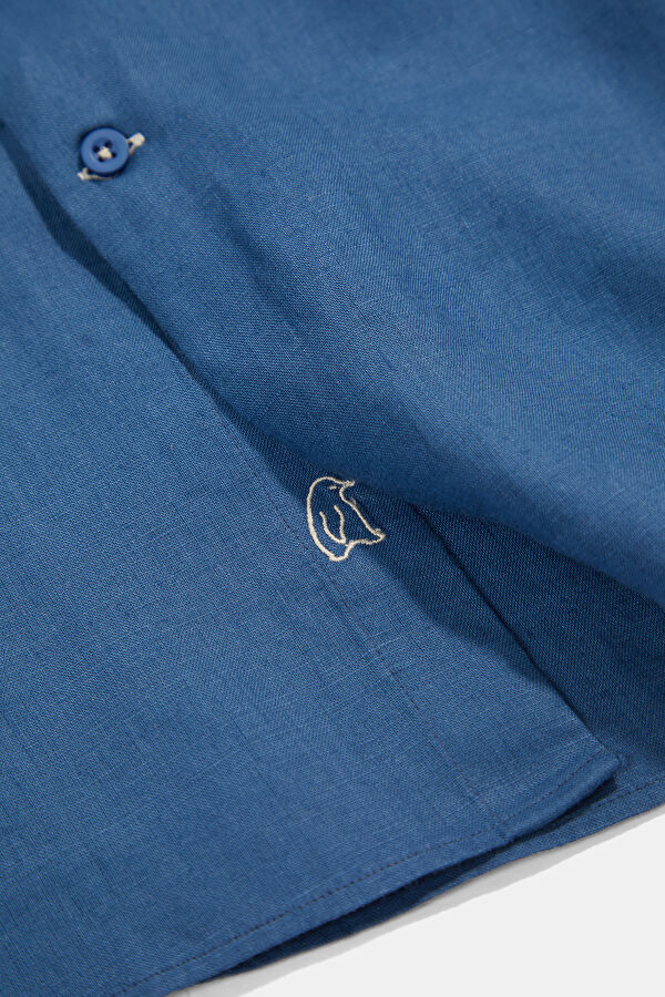 Petrol Regular Men's Shirt 4