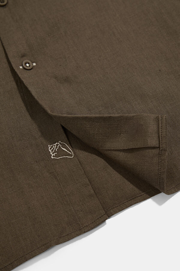 Khaki Regular Shirt 4