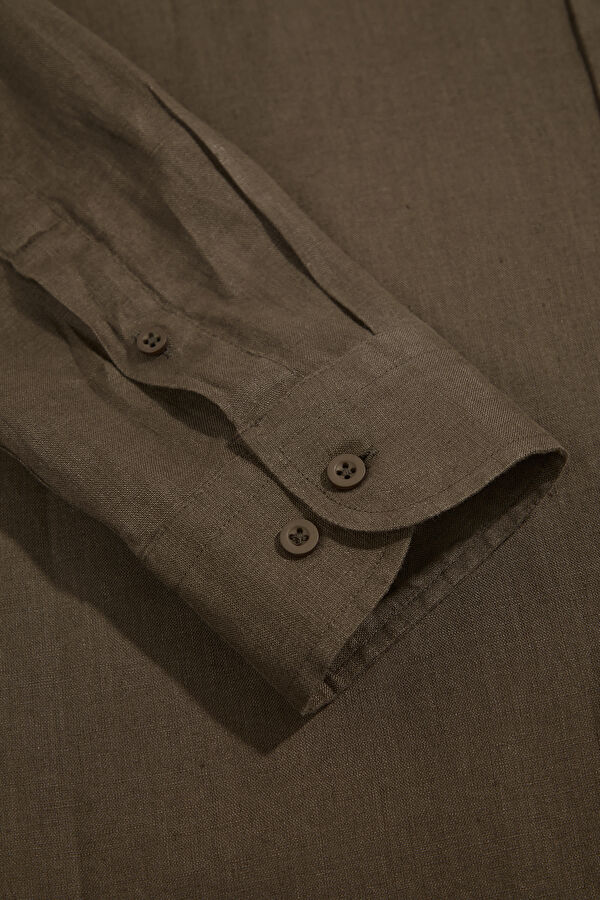 Khaki Regular Shirt 5