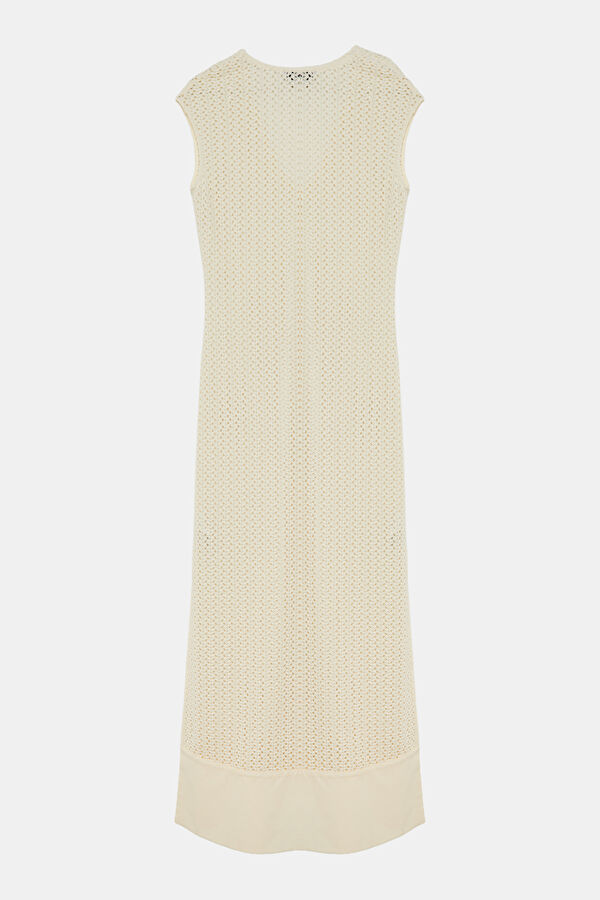 Ecru Midi Women's Dress 2
