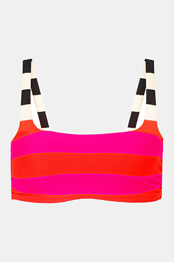 Çok Renkli Çizgili Bikini 3