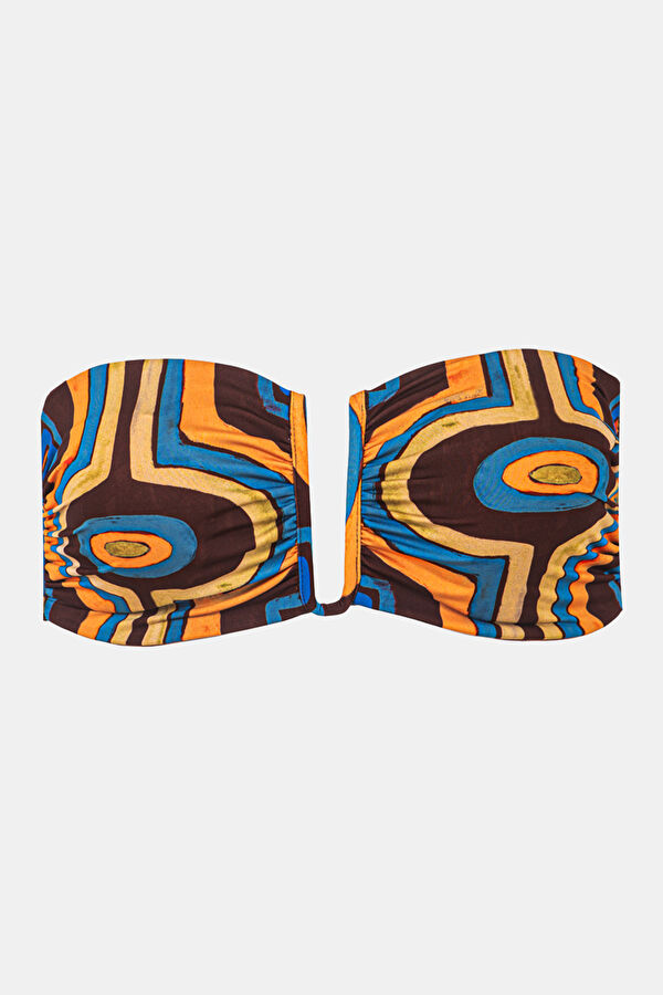Çok Renkli Desenli Bikini 5