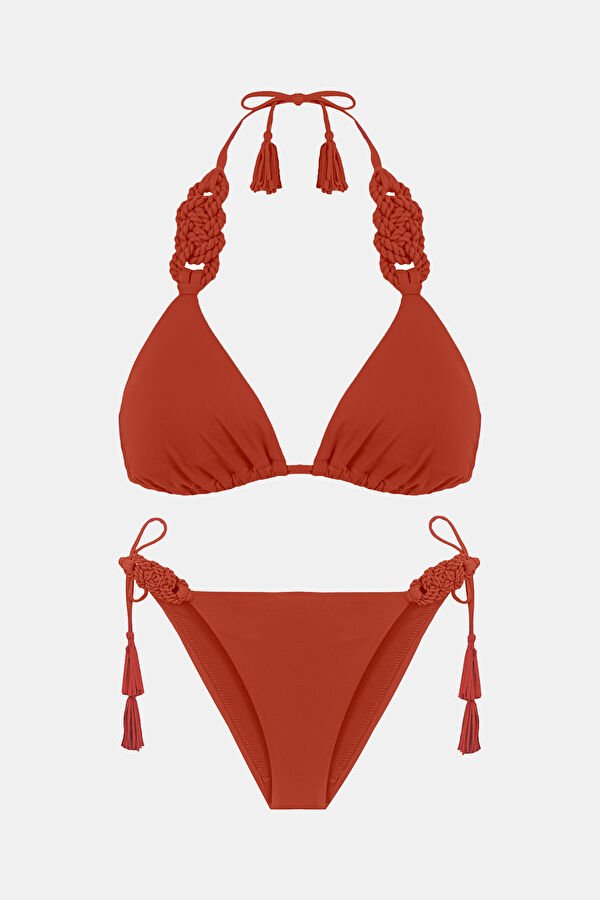 Koyu Turuncu Bikini
