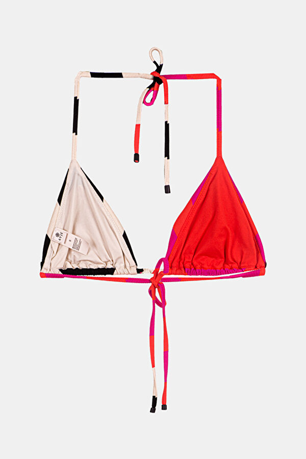 Çok Renkli Çizgili Bikini 2
