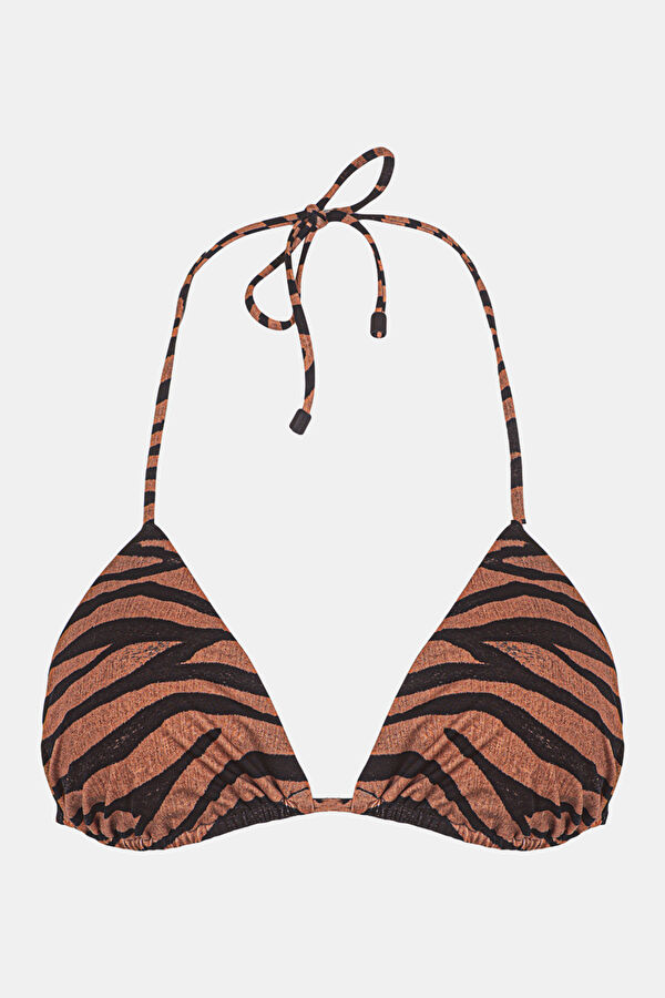 Kahve Desenli Kadın Bikini 6