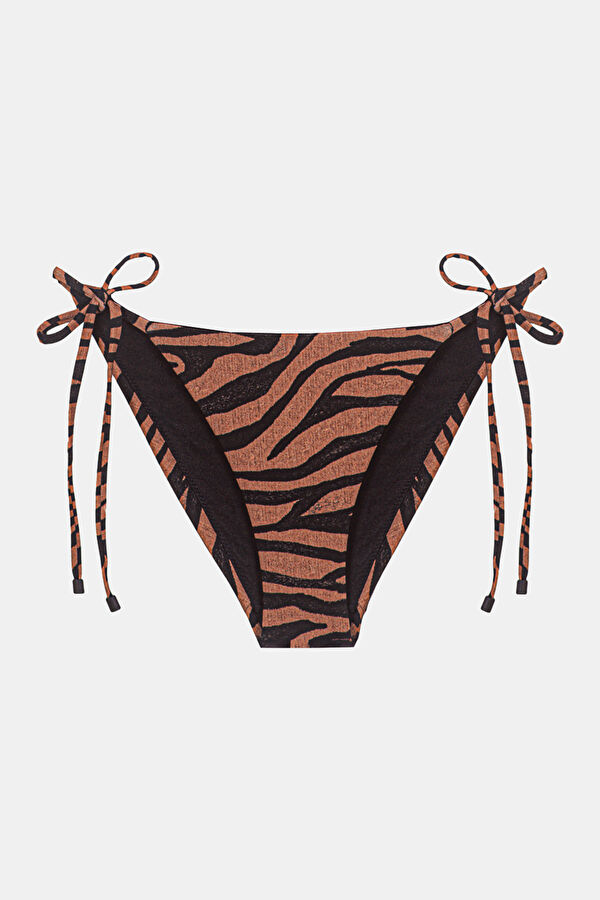 Kahve Desenli Kadın Bikini 7