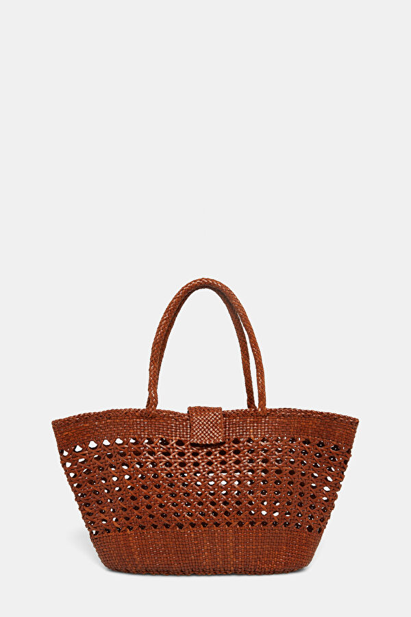 x Dragon Diffusion Lucine Leather Tan Leather Bag