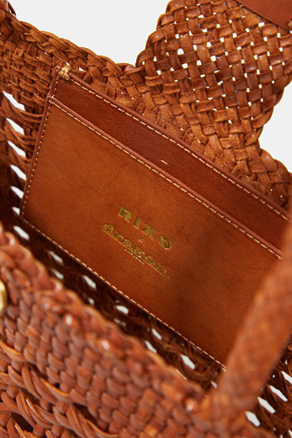 x Dragon Diffusion Lucine Leather Tan Leather Bag 5