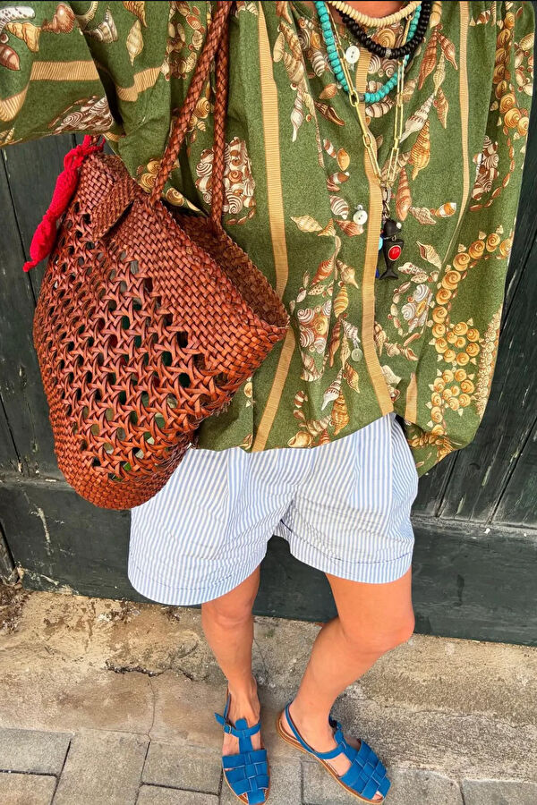 x Dragon Diffusion Lucine Leather Tan Leather Bag 6
