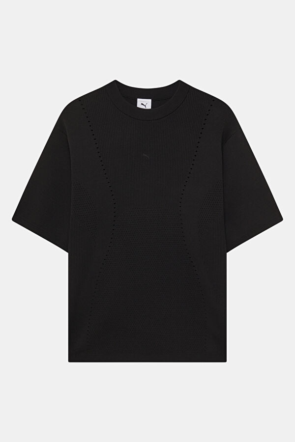 Relax Fit Black Crew Neck Men's T-Shirt