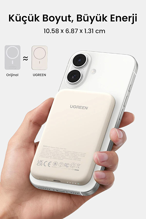5,000 mAh MagSafe 15W Wireless Powerbank 7