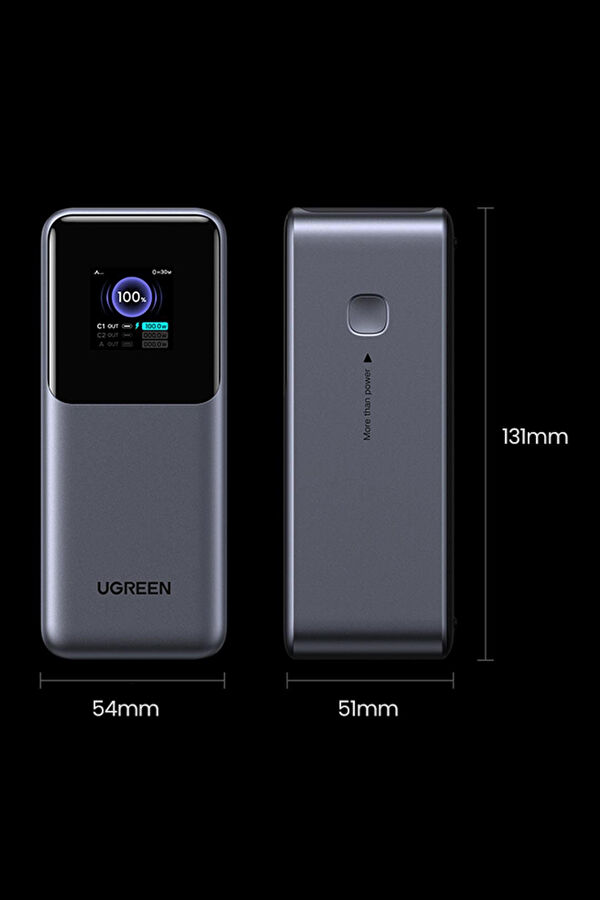 Nexode 20.000 mAh 130W LED Ekranlı Powerbank 13