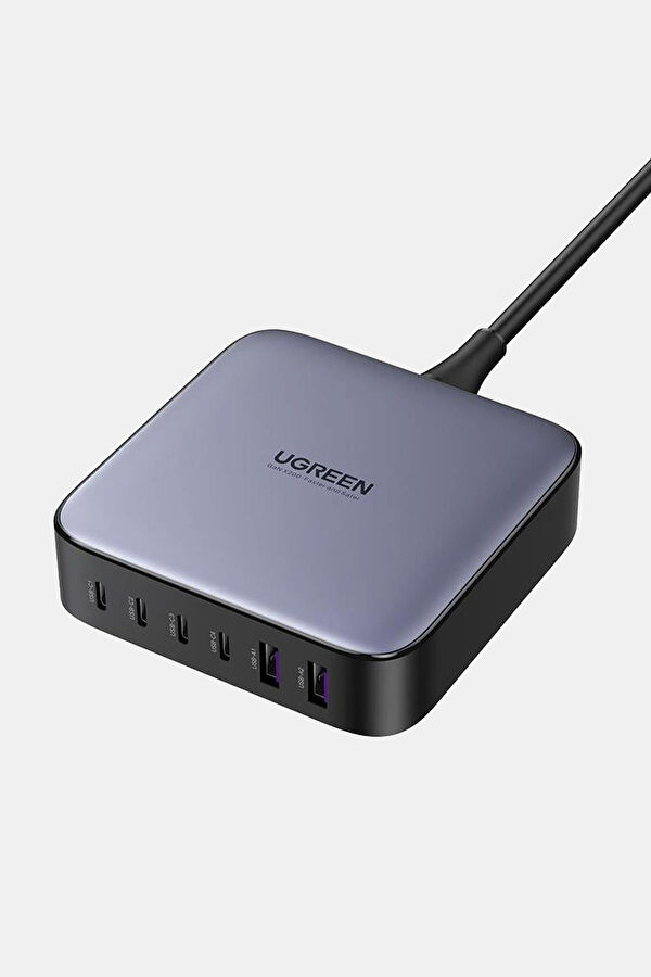Nexode 200W GaN II 6 Portlu Hızlı Şarj Cihazı İstasyonu 2M Kablolu