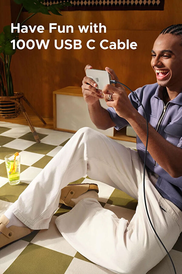 USB-C to USB-C 5A/100W 1M Charging Cable 8