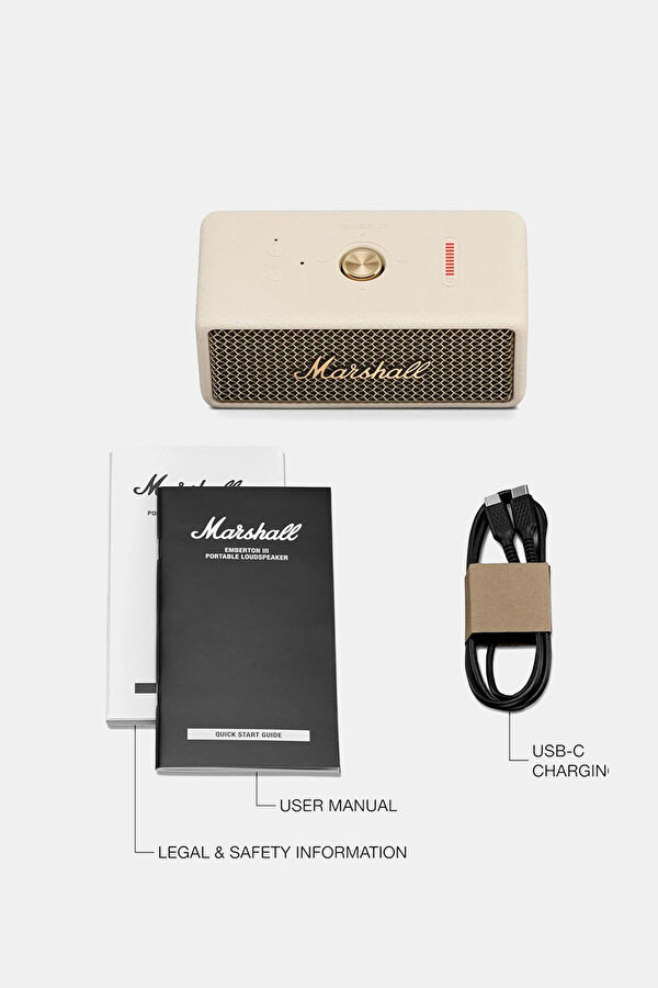 Emberton III Krem Bluetooth Hoparlör 8