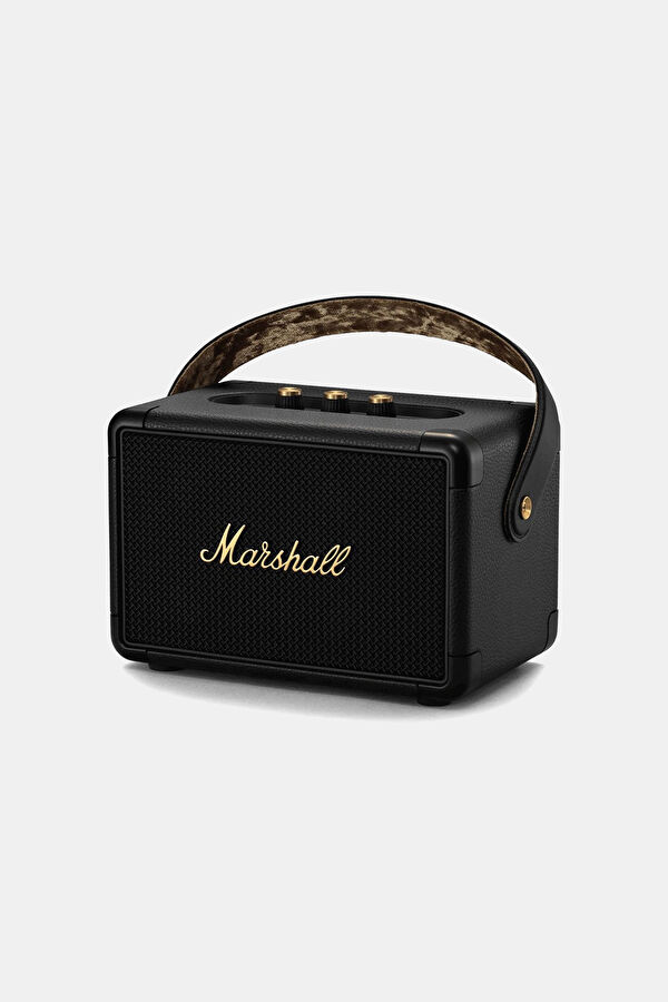 Kilburn II Black and Brass Bluetooth Speaker 2