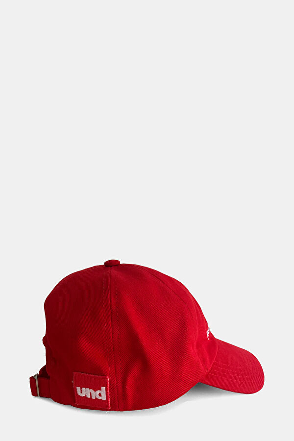 Red Embroidered Hat 3