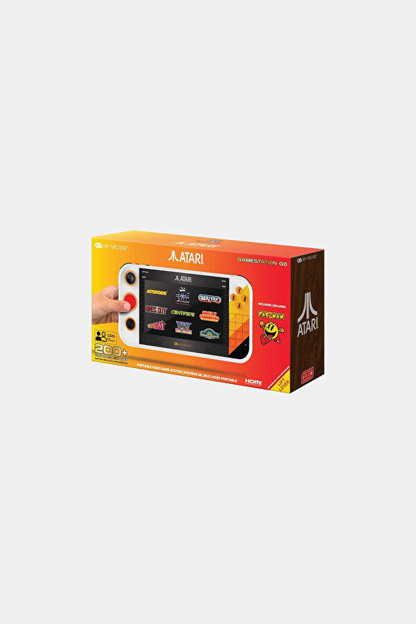 Gamestation Go Atari Taşınabilir Retro Konsol 200+ Oyun 5