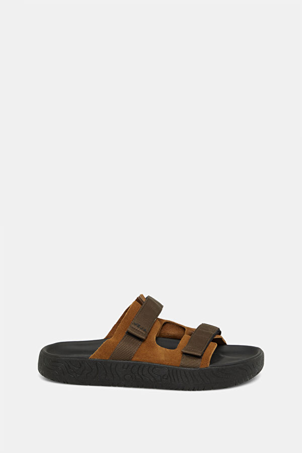 Arpoador Black Brown Men's Slippers