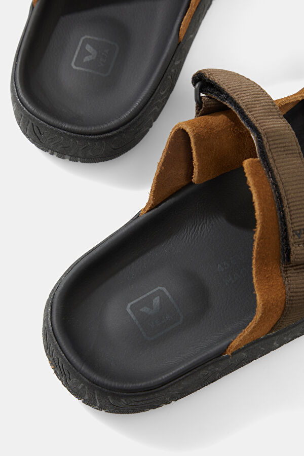 Arpoador Black Brown Men's Slippers 5
