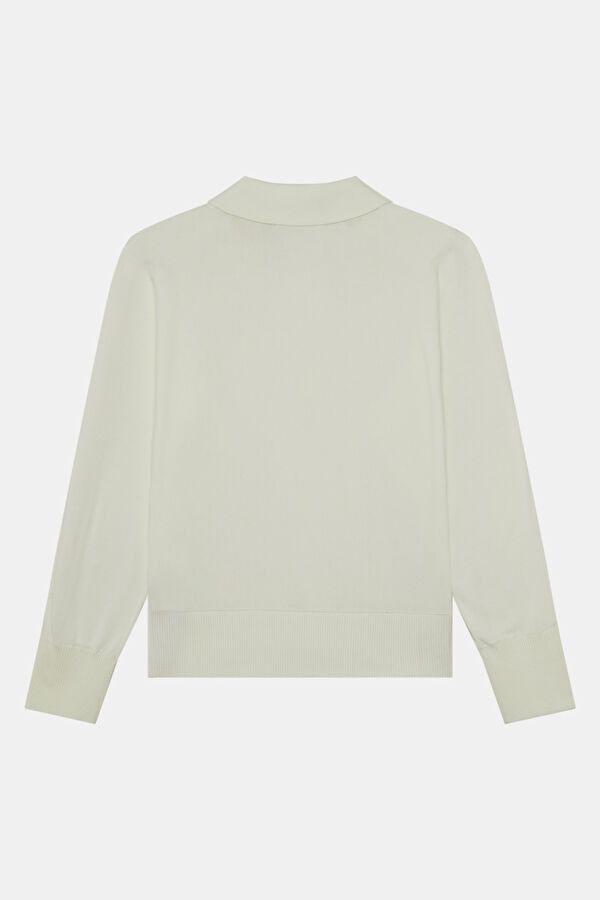 White Women's Sweater 5