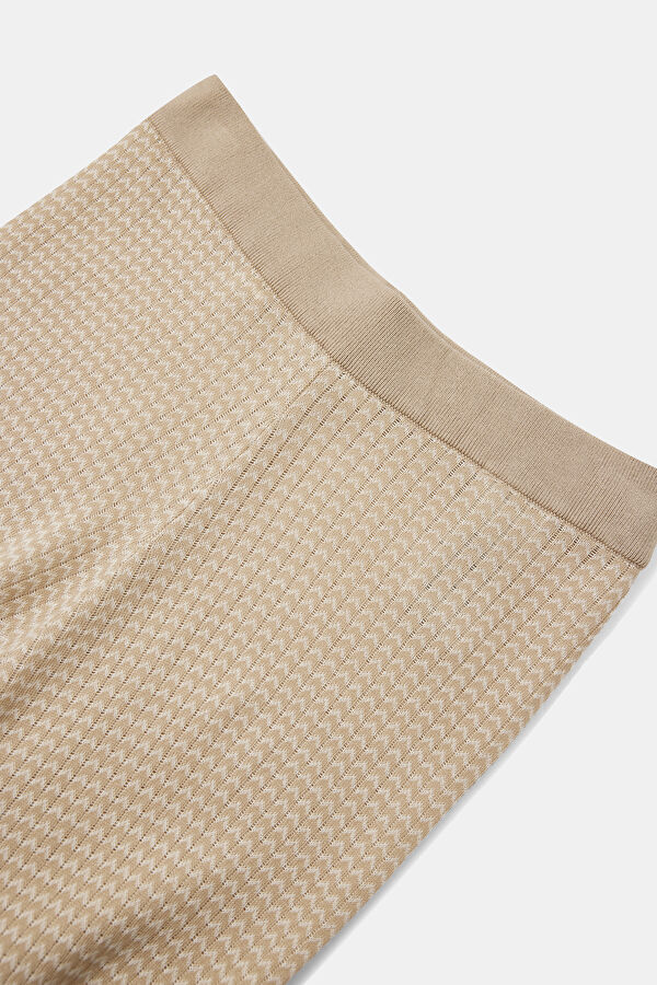 Beige Straight Women's Pants 3