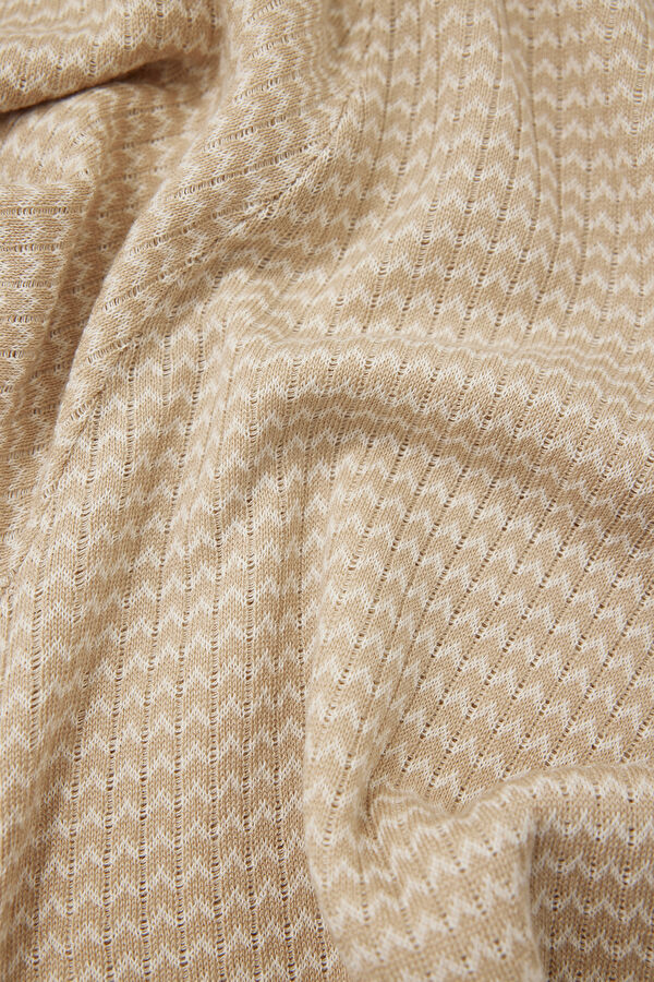Beige Straight Women's Pants 4