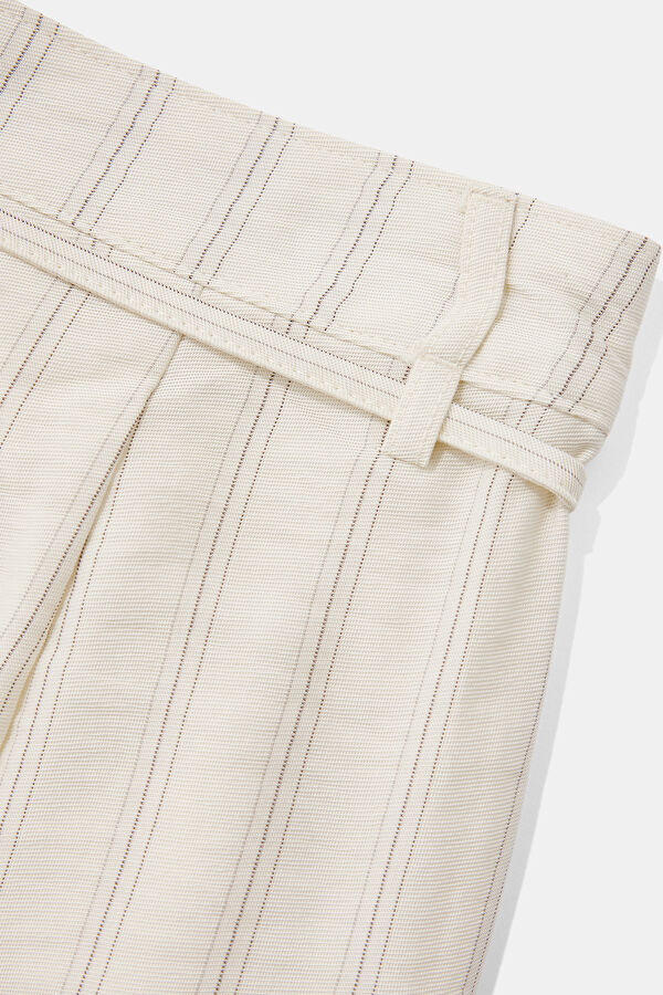 Cream Straight Women's Pants 4