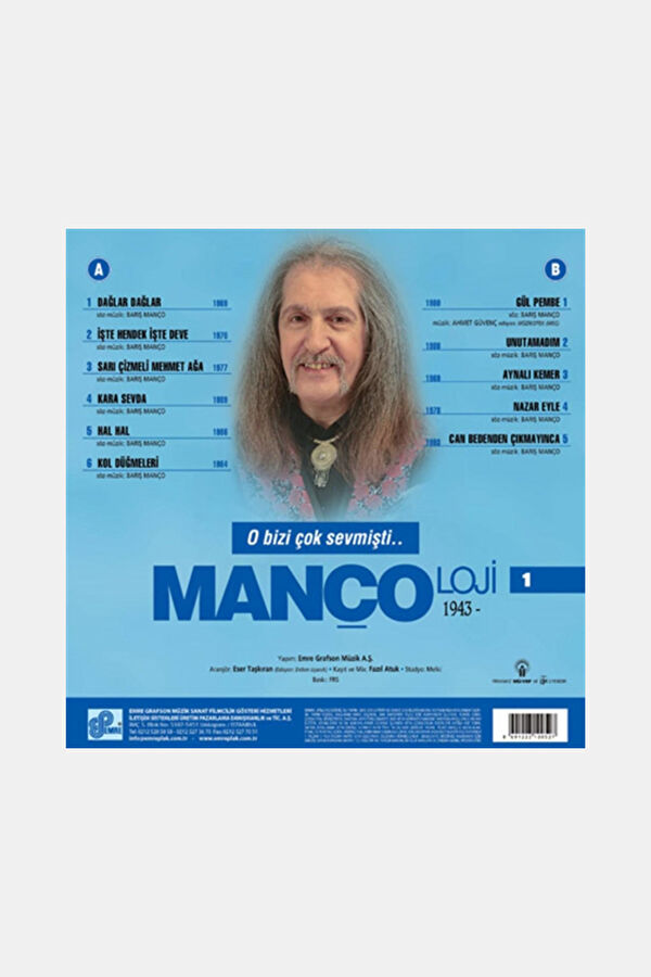 Barış Manço - Mancoloji 1/Lp 2