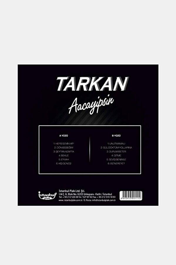 Tarkan - Aacayipsin / Lp 2
