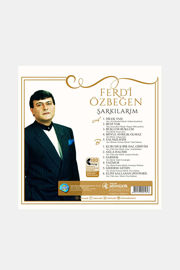 Ferdi Özbeğen - Şarkılarım / Lp 2