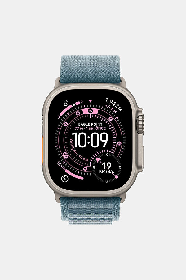 Watch Ultra 3&nbsp;GPS + Cellular&nbsp;49mm&nbsp;Natural Titanium Case with Light Blue Alpine Loop - Large MEWP4TU/A 2