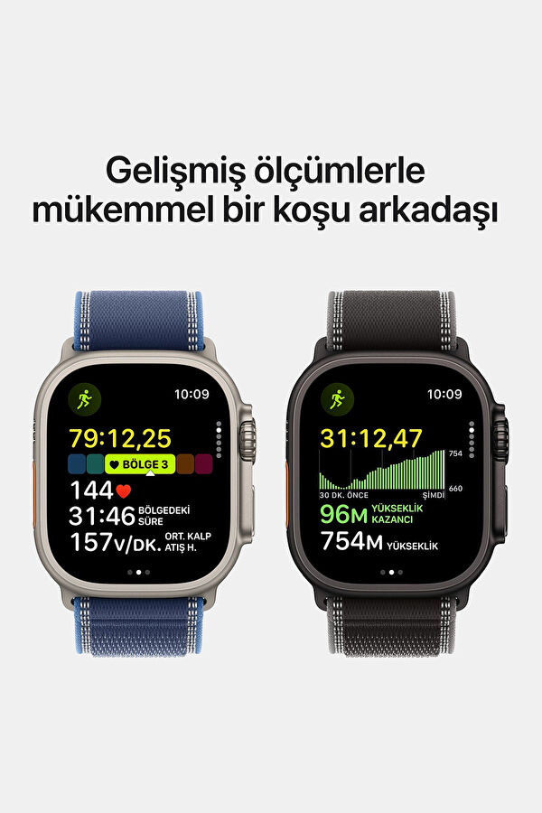 Watch Ultra 3 GPS + Cellular 49mm Natural Titanium Case with Light Blue Alpine Loop - Large MEWP4TU/A 4