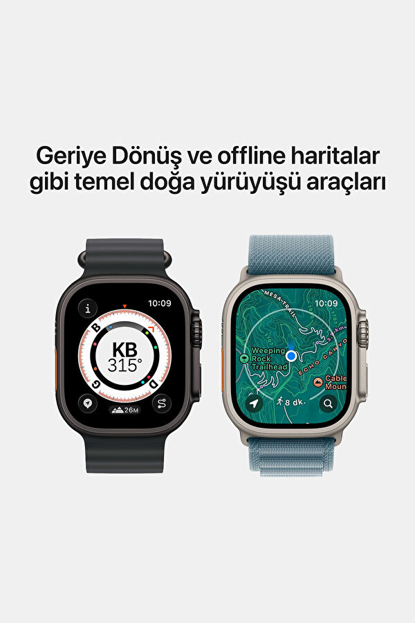 Watch Ultra 3&nbsp;GPS + Cellular&nbsp;49mm&nbsp;Natural Titanium Case with Light Blue Alpine Loop - Large MEWP4TU/A 5