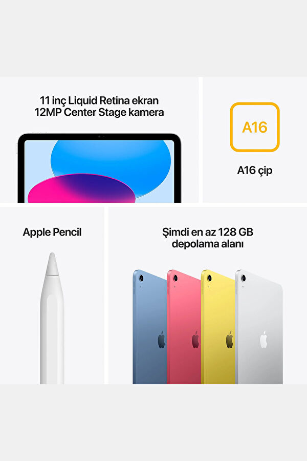 11-inch iPad Wi-Fi 256GB - Silver MD4G4TU/A 6