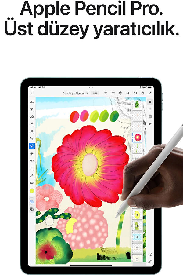 13-inch iPad Air Wi-Fi 256GB - Space Grey MCNN4TU/A 4
