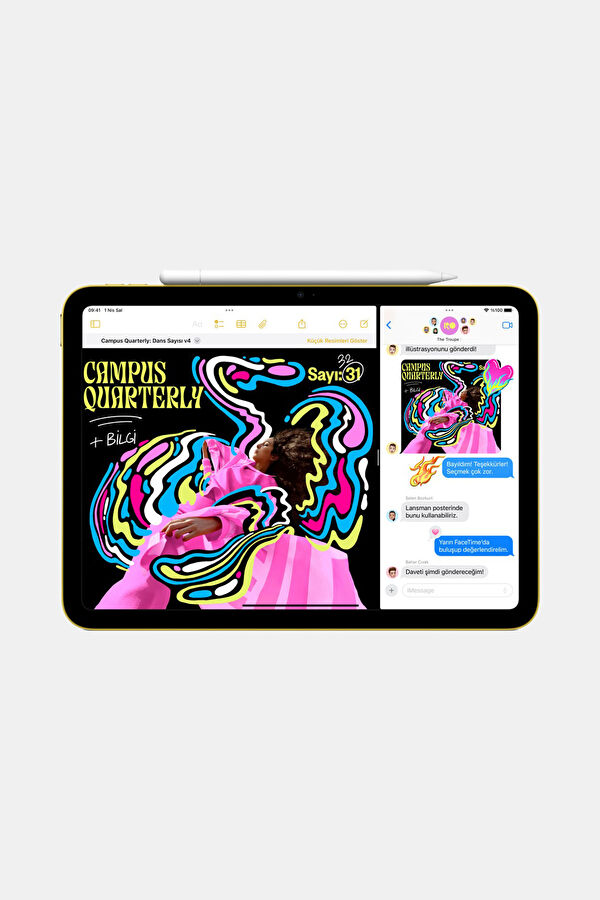 11-inch iPad Wi-Fi 128GB - Blue MD4A4TU/A 4