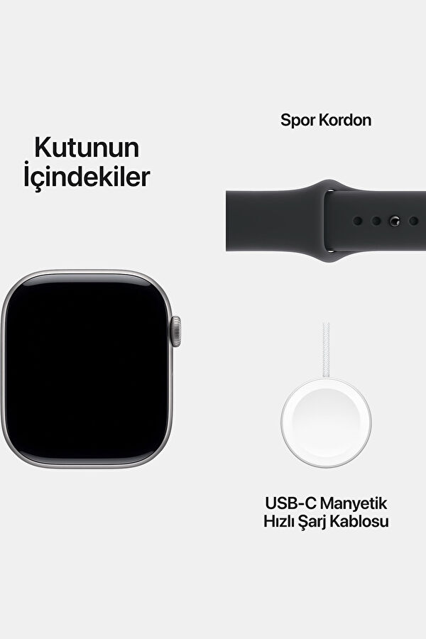 Watch Series 11&nbsp;GPS&nbsp;42mm&nbsp;Space Grey Aluminium Case with Black Sport Band - M/L MEQX4TU/A 8