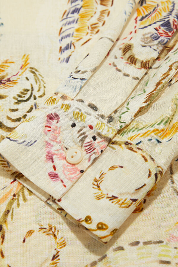 Multicolored Pattern Women's Shirt 6