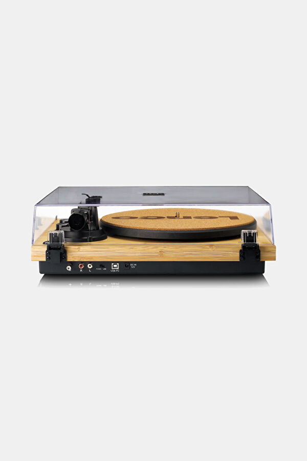 Bluetooth Bambu Gövdeli Ortofon Pikap 5