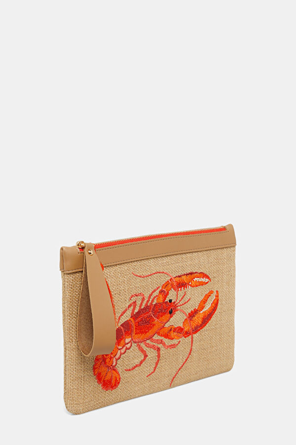 Lobster Coral Patterned Bag 2