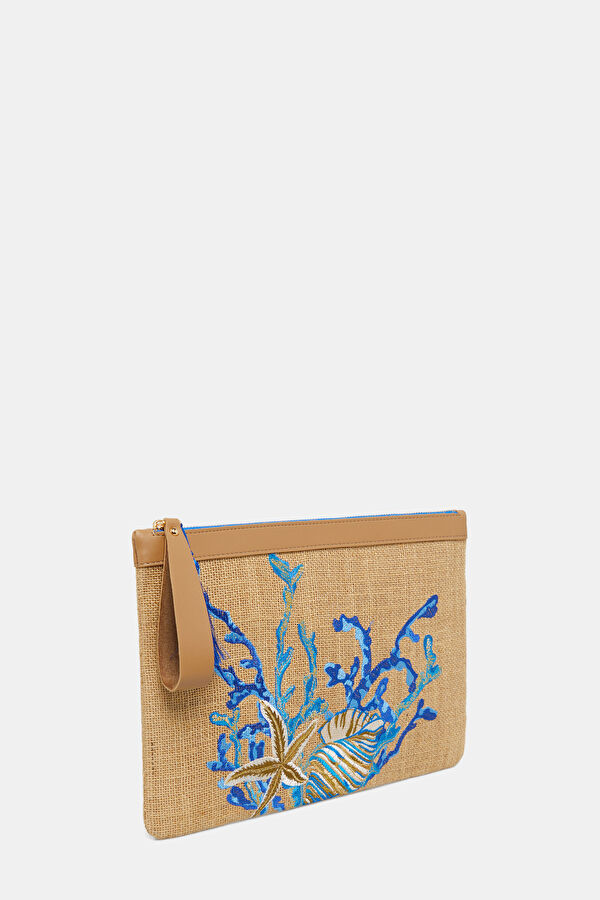 Blue Coral Blue Patterned Bag 2