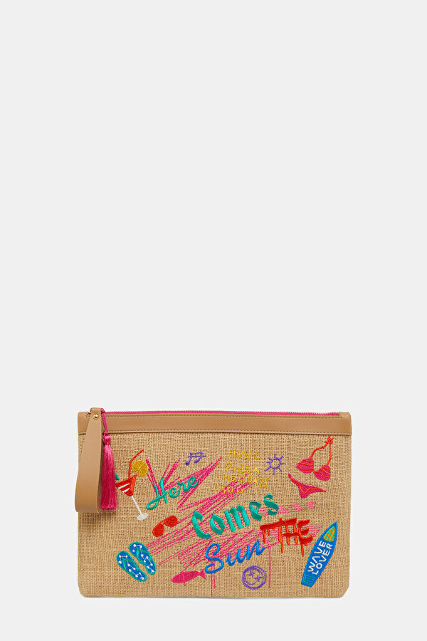 The Beach Multicolored Patterned Bag
