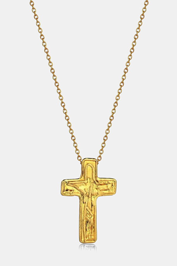 The Rustic Cross Necklace