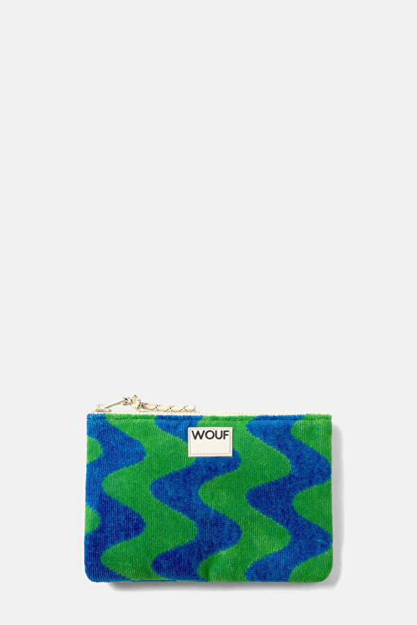 Green Blue Goa Pouch Bag