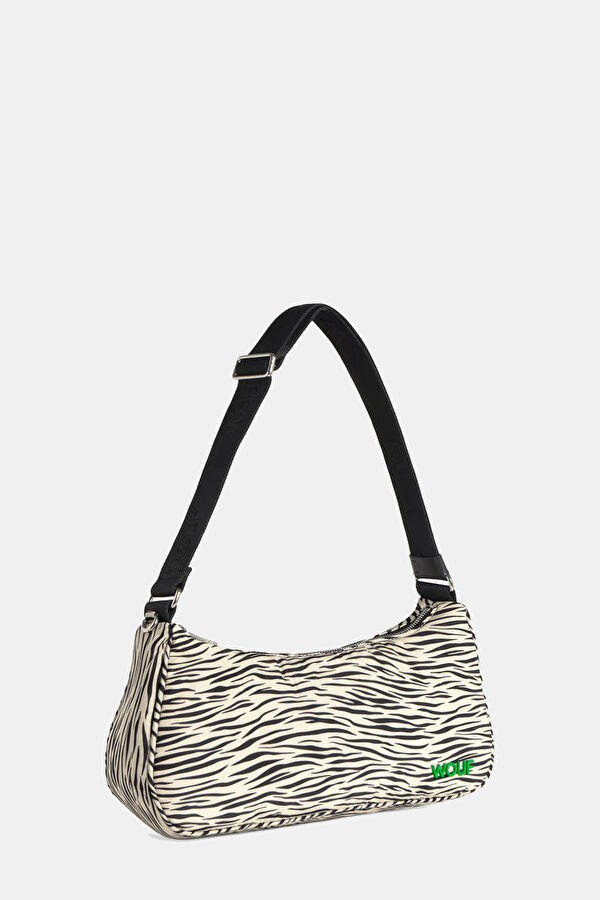 Black White Zebra Hit Shoulder Bag 2