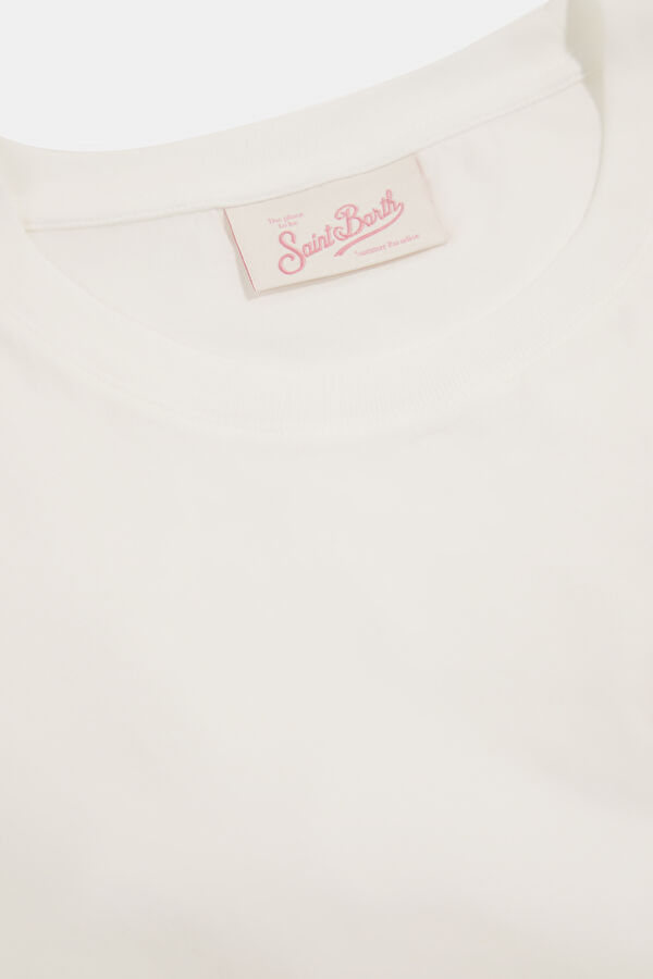 Beyaz Kadın T-Shirt 3